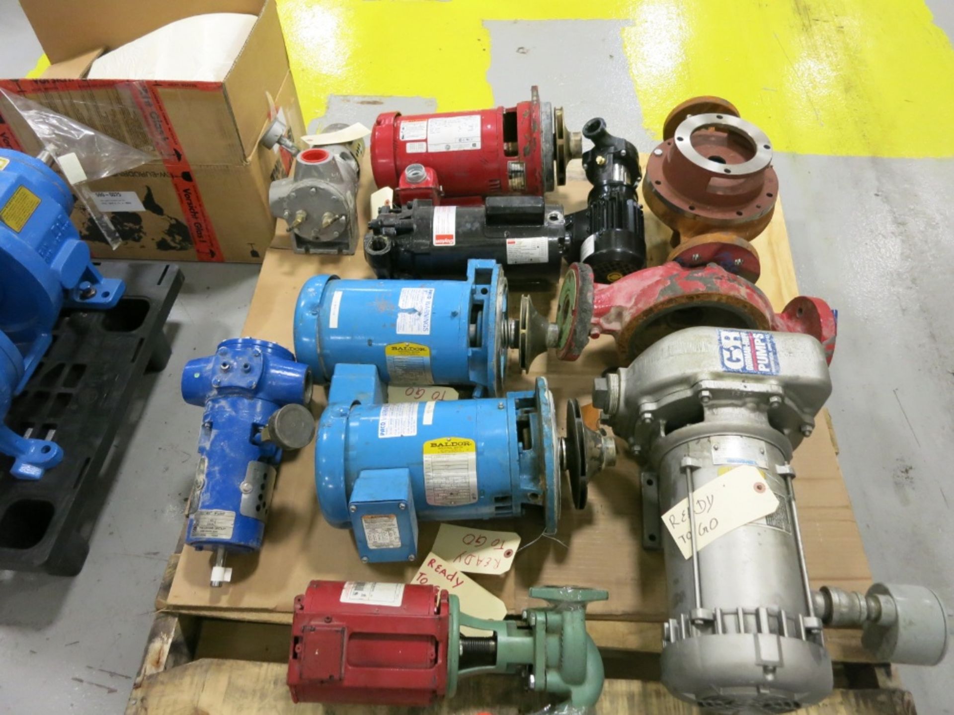 Pumps, motors and parts