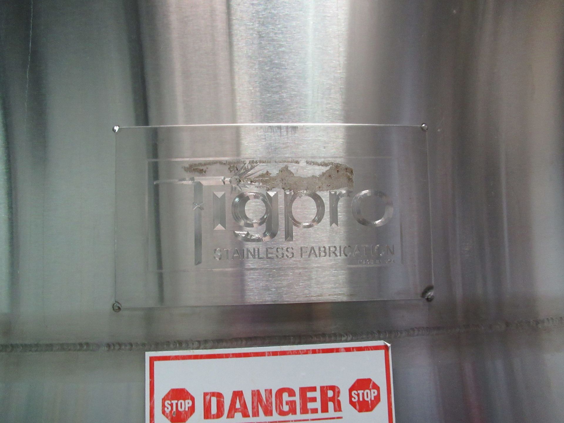 Tigpro 30 BBL Stainless Steel jacketed Brite beer tank - Image 4 of 9