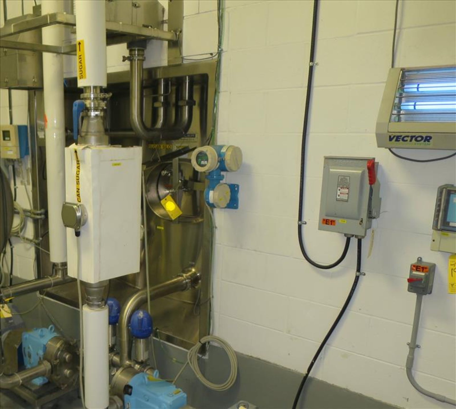 Endress + Hauser Flow Meter, model Promass F