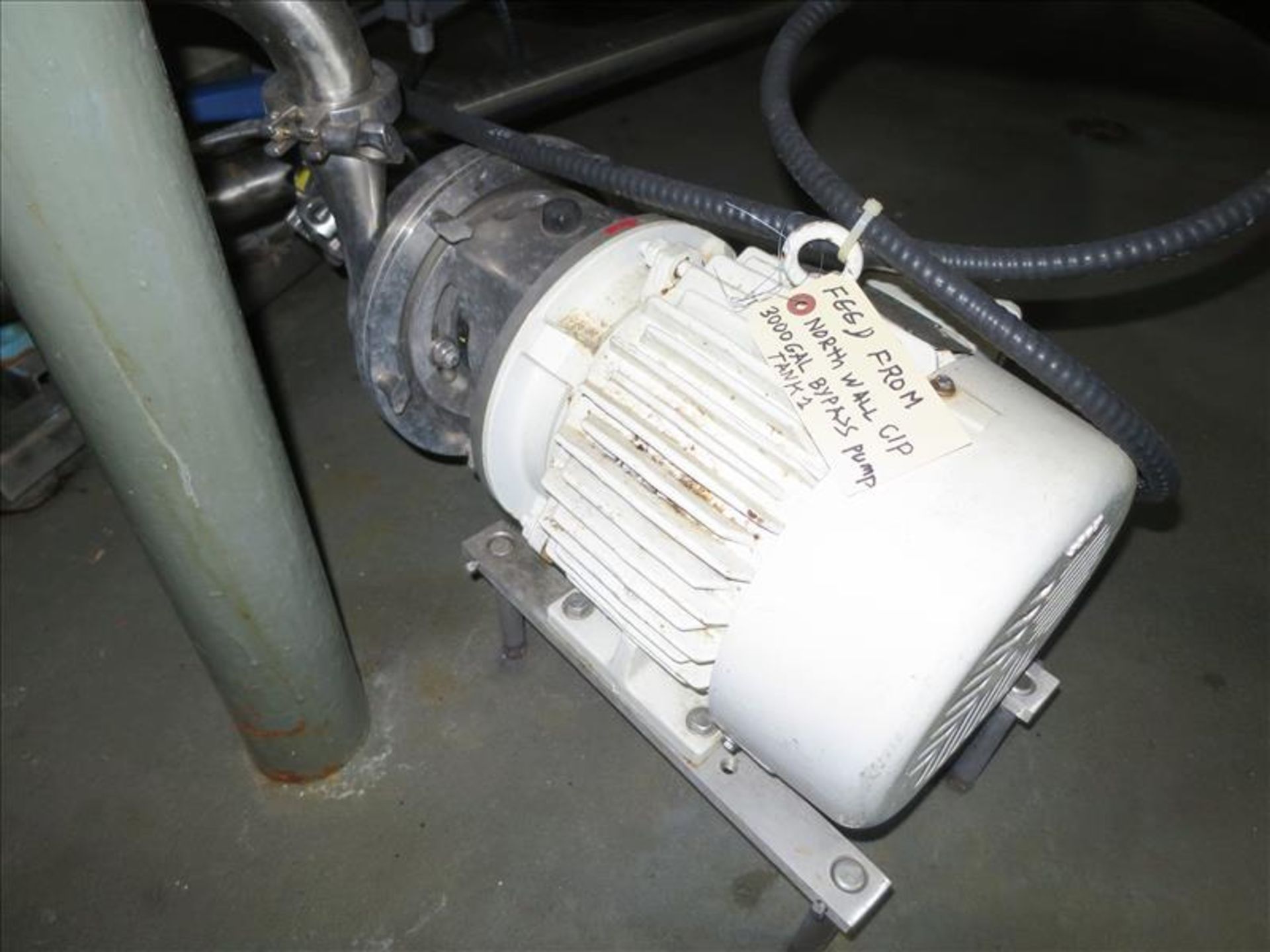 Alfa Laval CIP Booster Pump, model LKH-10, 3 hp