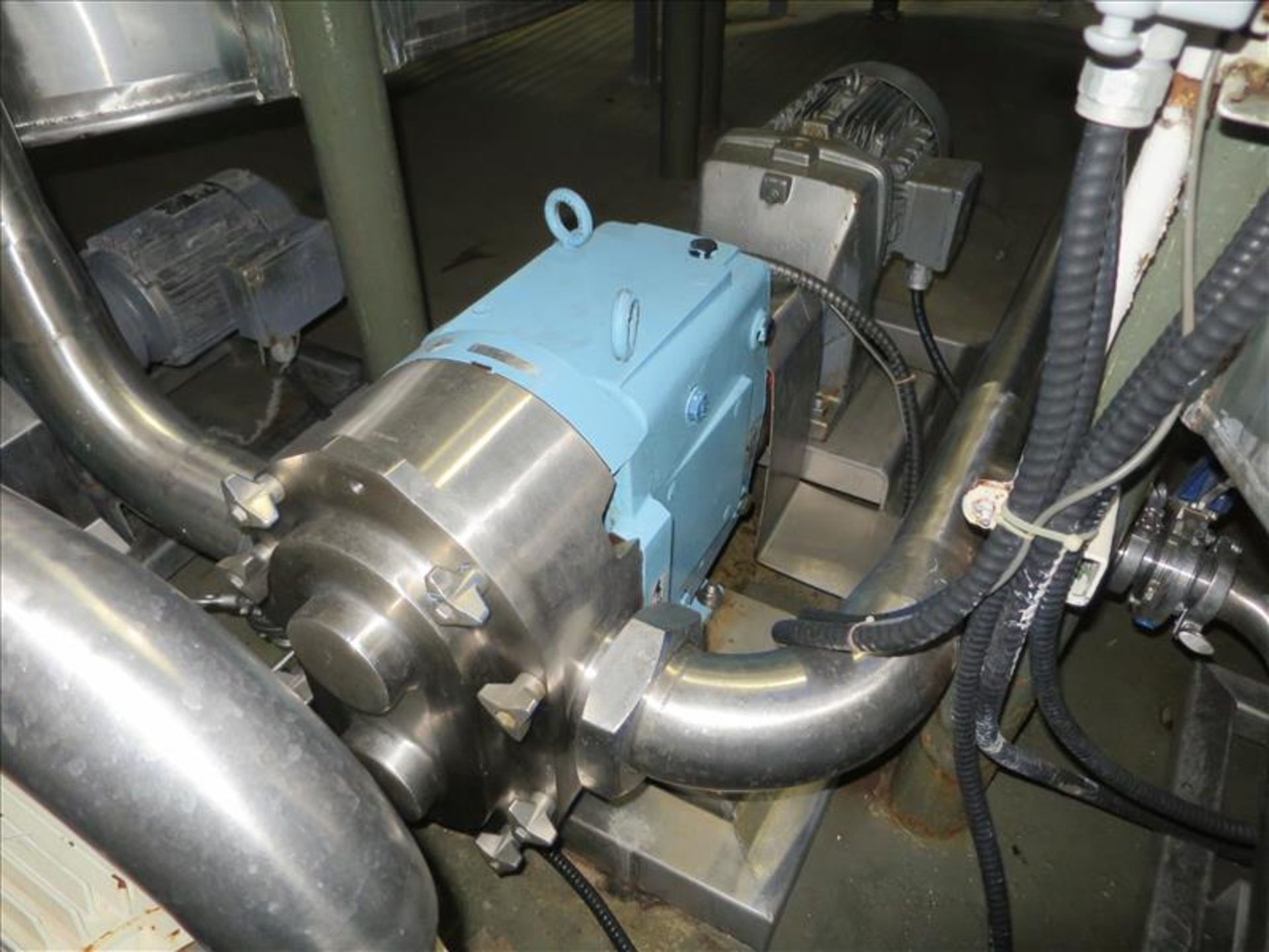 Waukesha CB Positive Pump, model 220-U1, 15 hp drive, s/n 1000002751097, (2012)