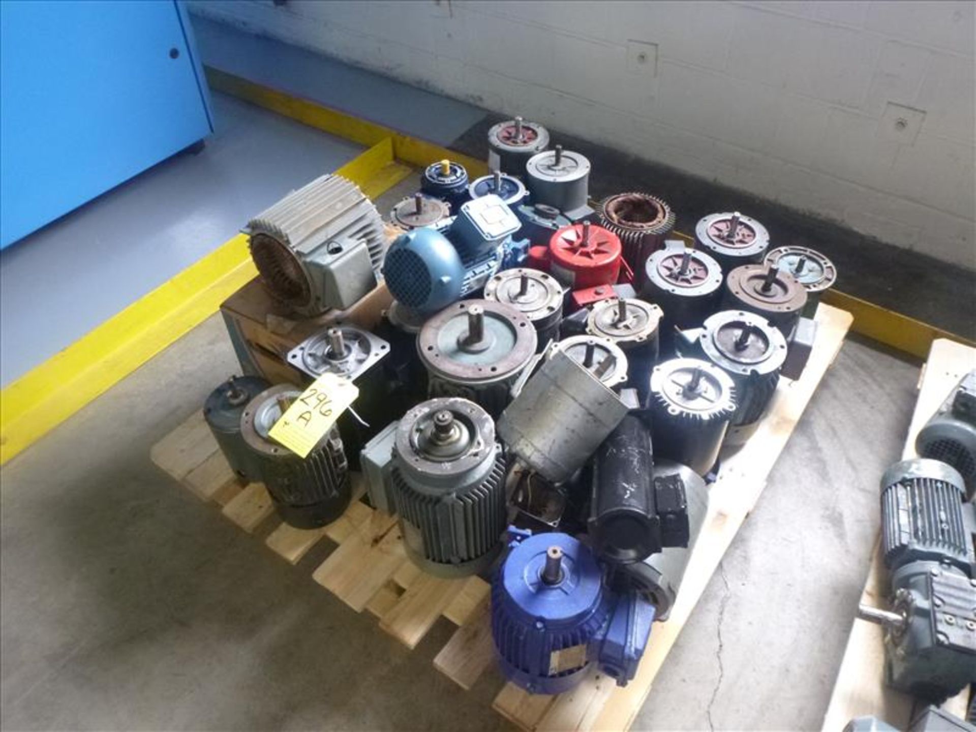 assorted spare motors