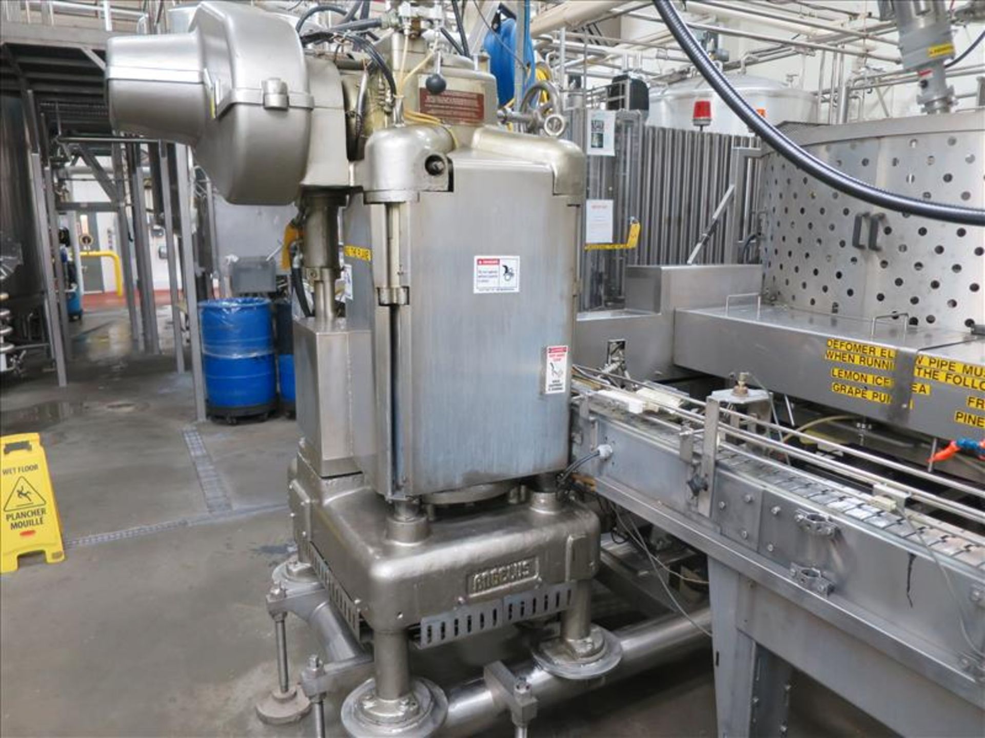 Elmar (remanufactured) 28-station S/S rotary composite can filler, 275, 283, and 330 milliliter - Image 7 of 18