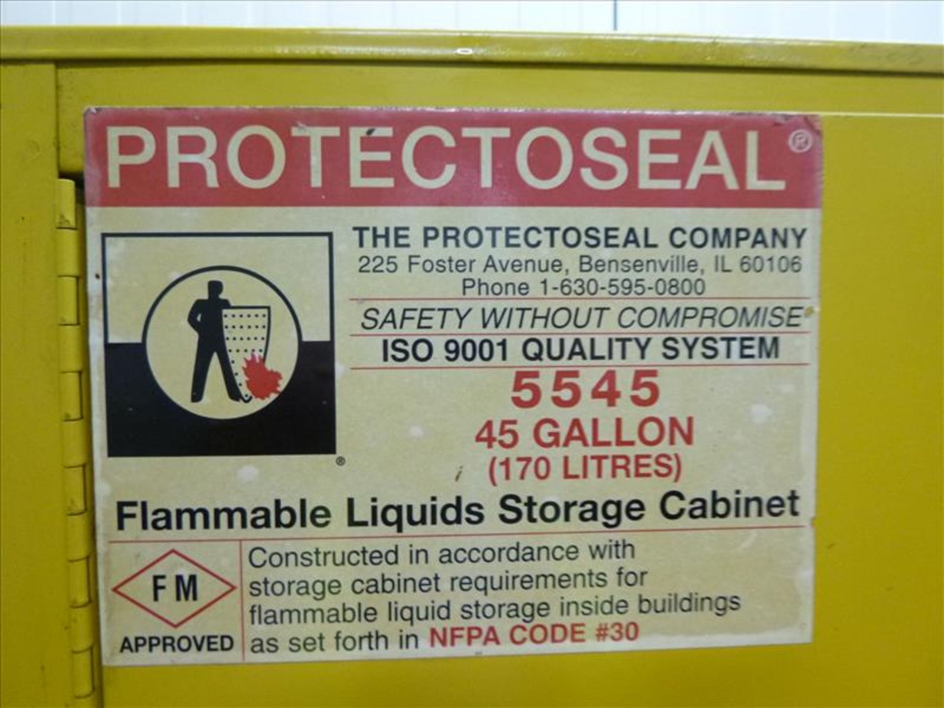 Flammable Storage Cabinet - Image 2 of 2