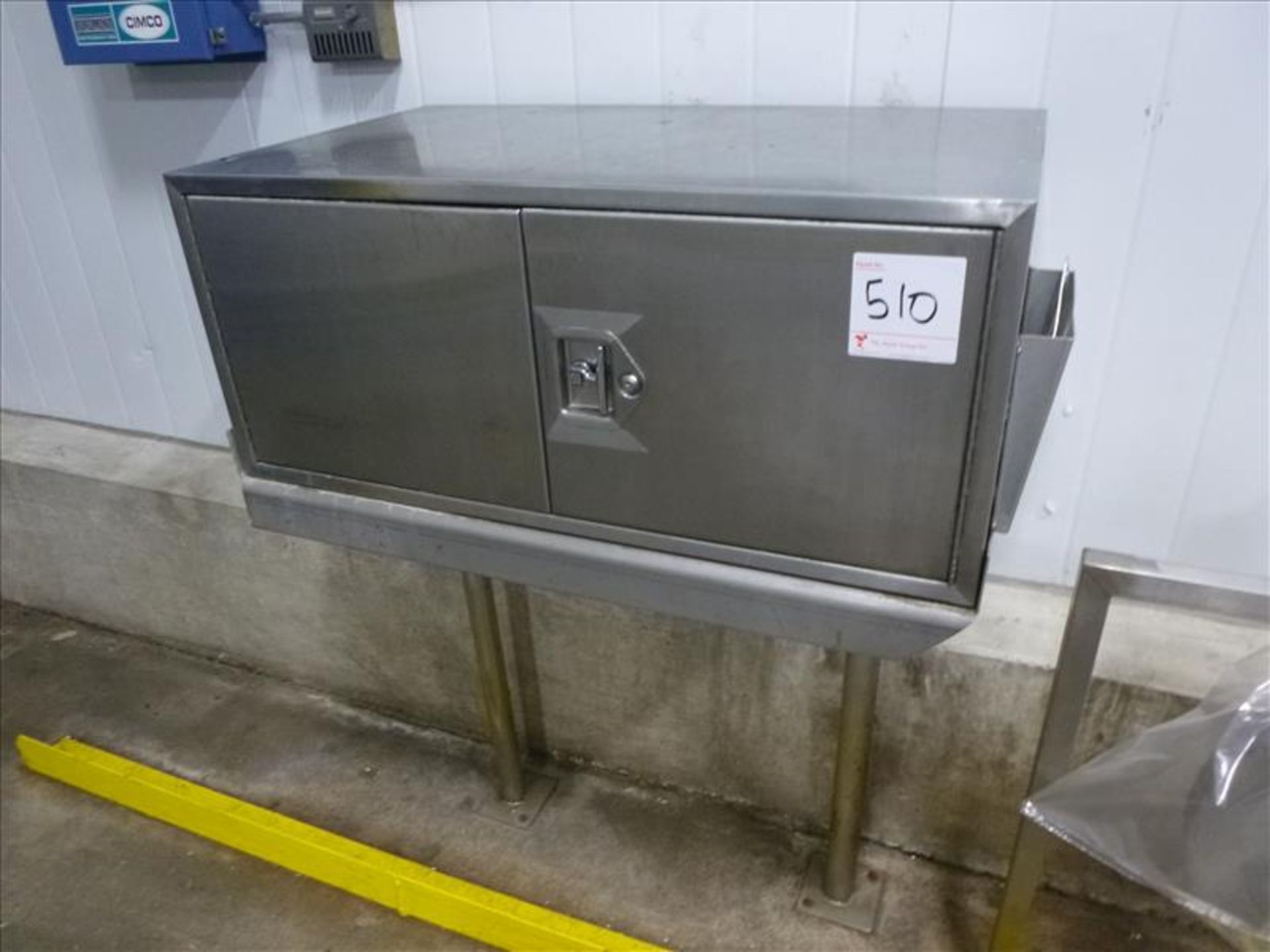 2-door metal cabinet