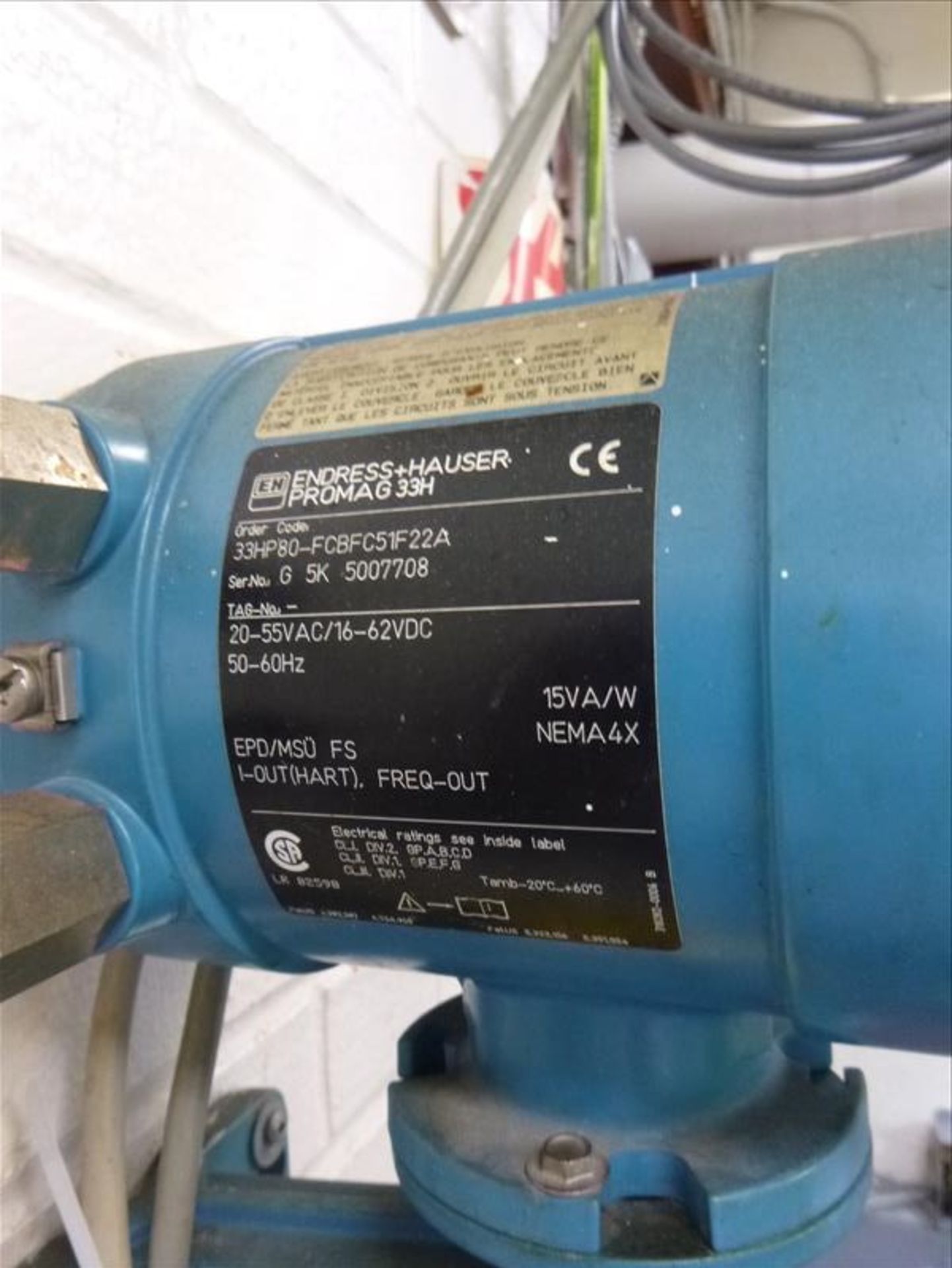 Endress + Hauser Flow Meter, model Promag H (tagged 236 and 236A) - Image 4 of 5