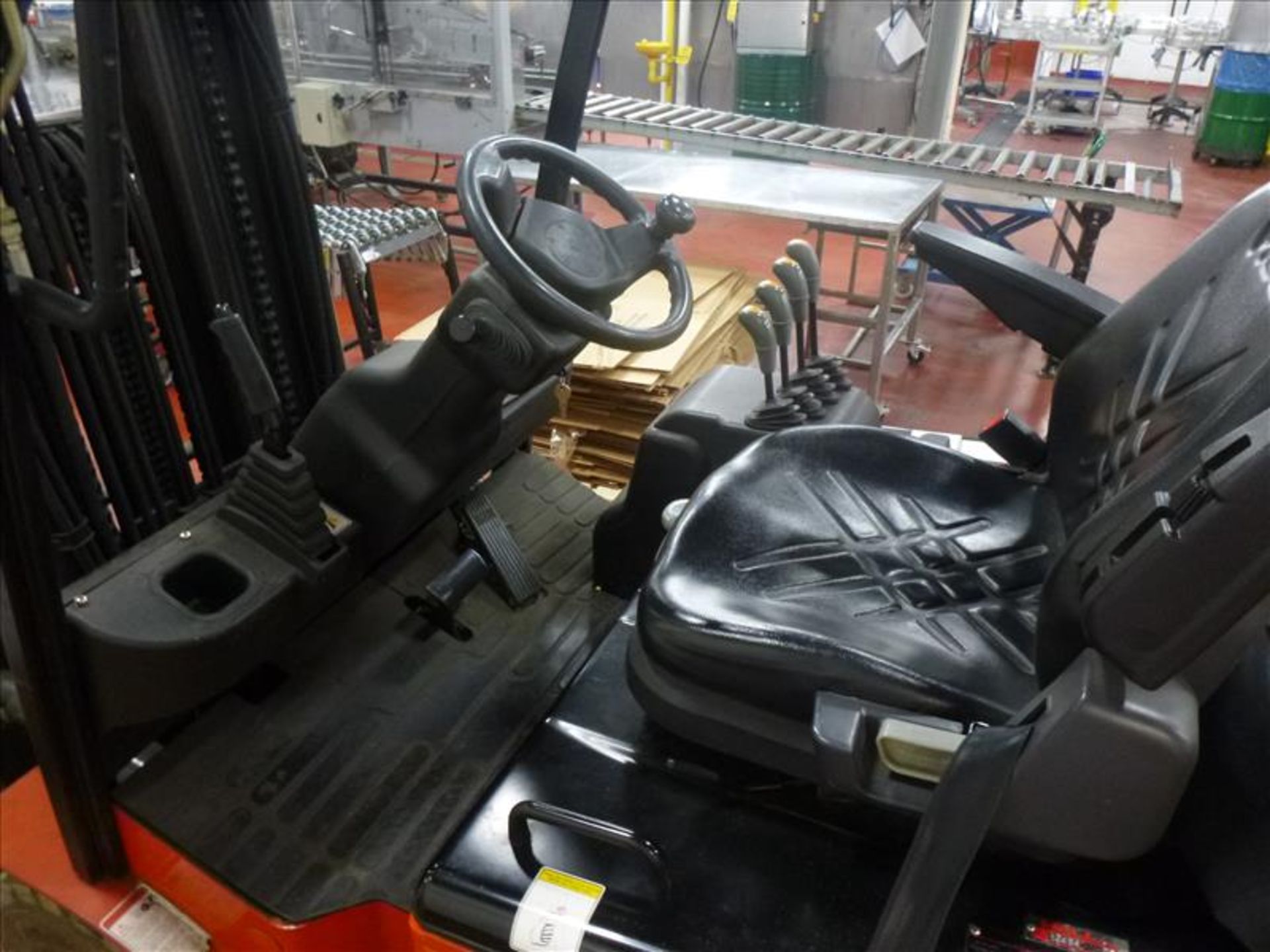 Heli AC25 electric forklift truck, model CPD25, ser. no. 050251G8459, 4512 lbs. cap. @ 24" load - Image 3 of 6