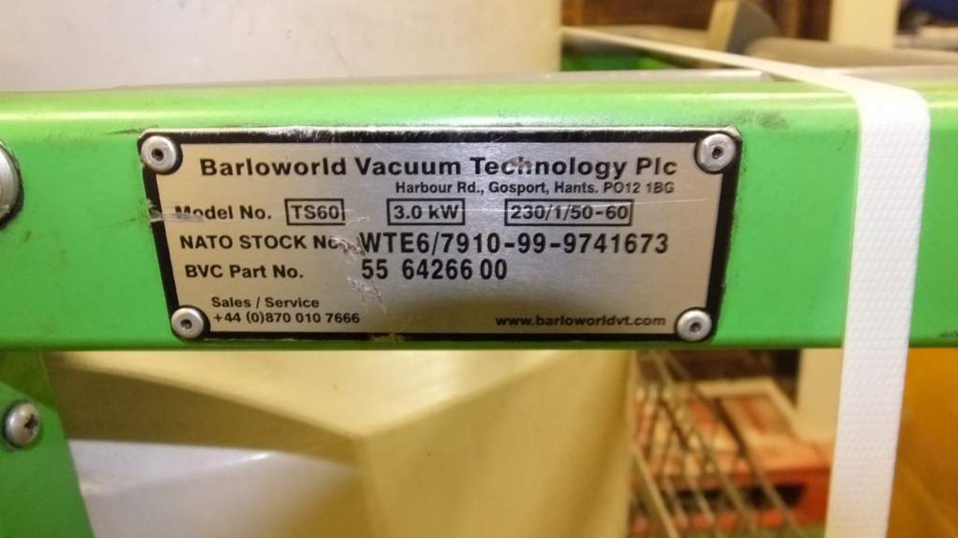 BVC industrial vacuum TS60 - Image 3 of 3