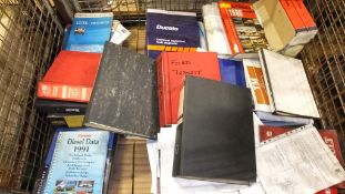 Various vehicle manuals & Technical data books