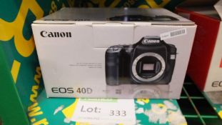 Canon EOS 40D camera body