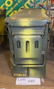 M4121 Ammo container with various sized ring spanners