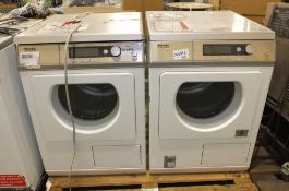 2x Miele professional PT7136 dryers
