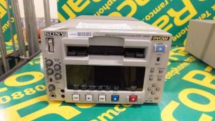 Sony digital videocassette recorder DSR-1500AP