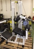 Technogym lower back extension