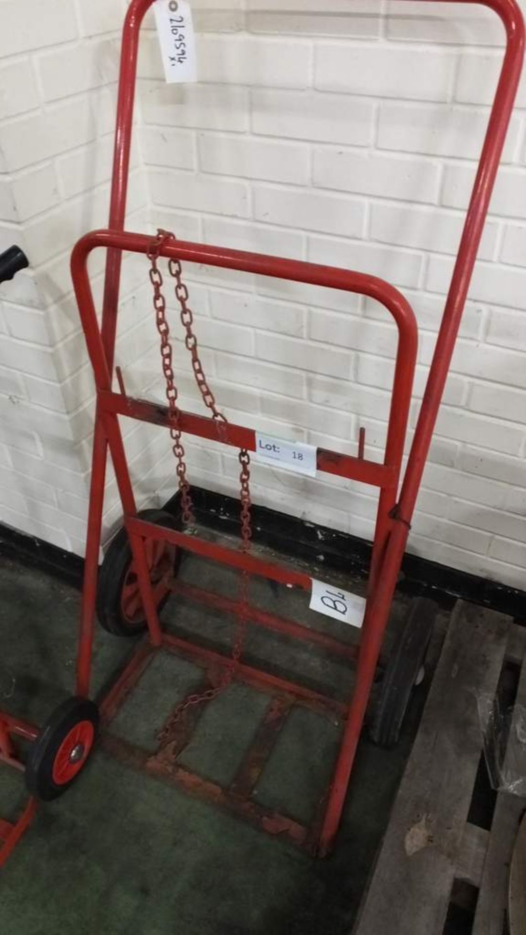 Fire extinguisher trolley - Image 2 of 2