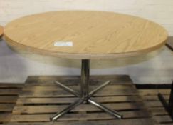 Round office table