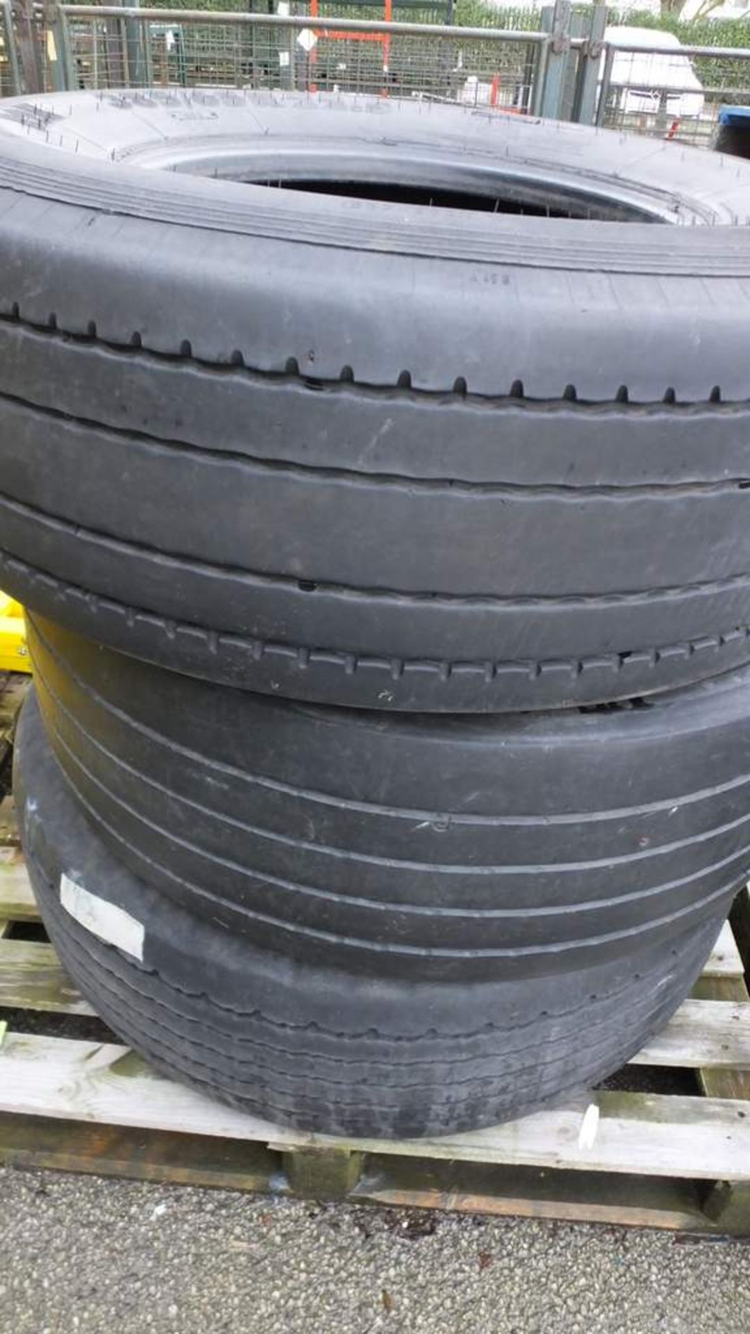 3x Used tyres - 355/65r 22.5 - Image 2 of 3