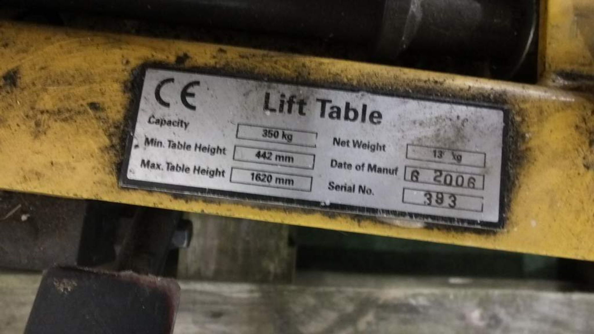 350kg Table lift - Image 3 of 3