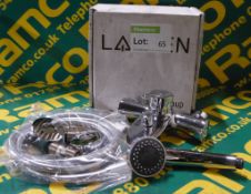 Laufen Mimo 3.2155.7.004.145.1 Chrome Single lever bath mixer tap