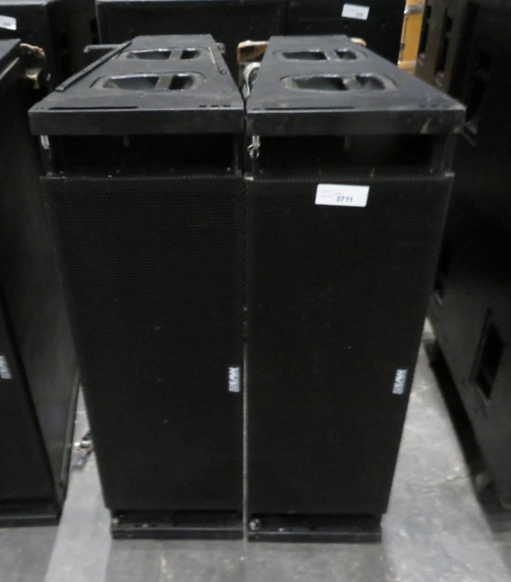 Pair of EAW KF761 Downfill Loudspeaker for Line Array