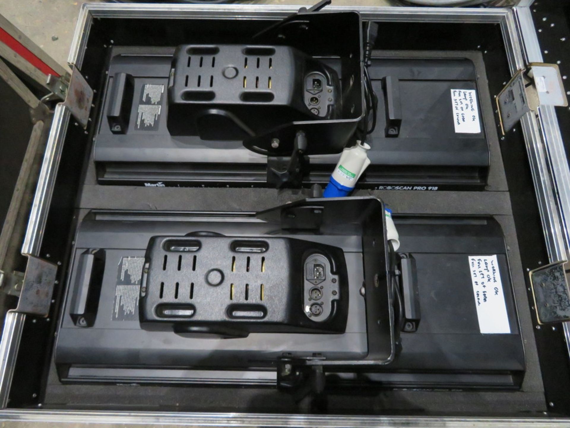 2 x Martin 918 scanners in flight case - Image 3 of 8