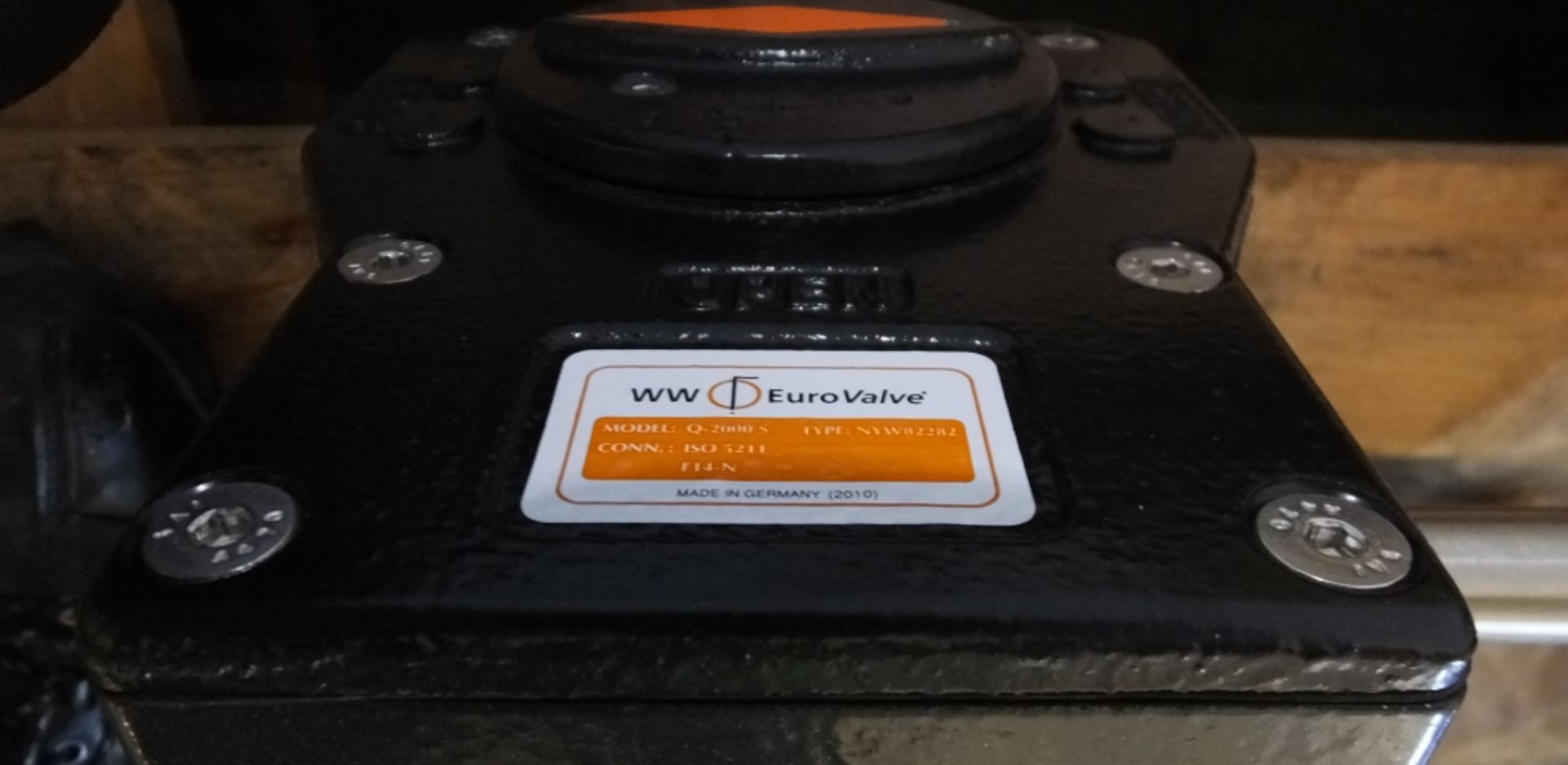 Wouter & Witzel Eurovalve 250 10" CF8M 1.4408 50 SR1 F50755 2 - Image 2 of 4