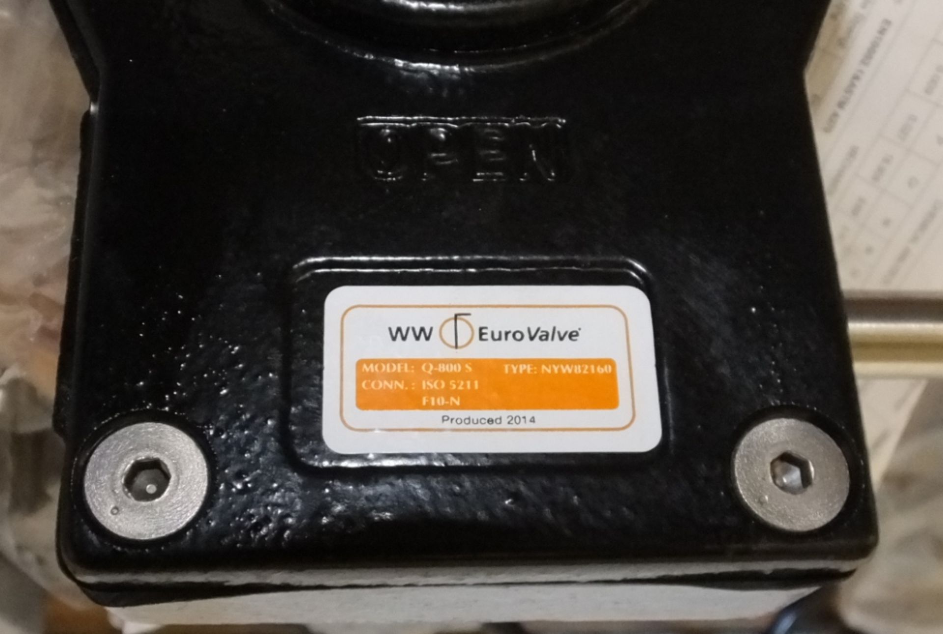 Wouter & Witzel Eurovalve 150 6" CF8M 1 4408 50 SR1 F50547 - Image 2 of 5