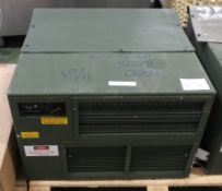 Environmental Systems Air Conditioner - 18,000BTU/hr - Horizontal compact - 208V - 3phase