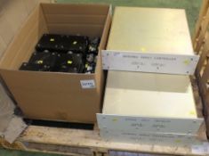 5x Antenna array controllers, 32x Saab Training System Junction boxes