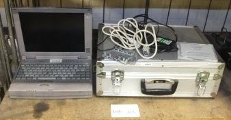 Toshiba 4000CDS Laptop, carry case