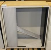 Roller shutter door cabinet