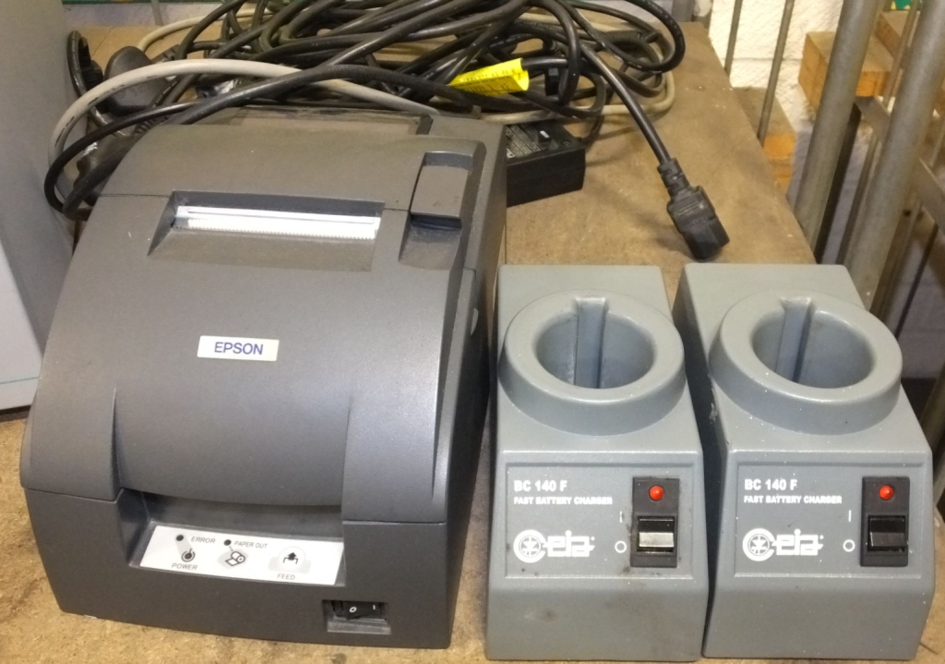 Smiths IONSCAN Detection system, Epson printer, 2x Fast Battery chargers BC 140F - Image 3 of 8