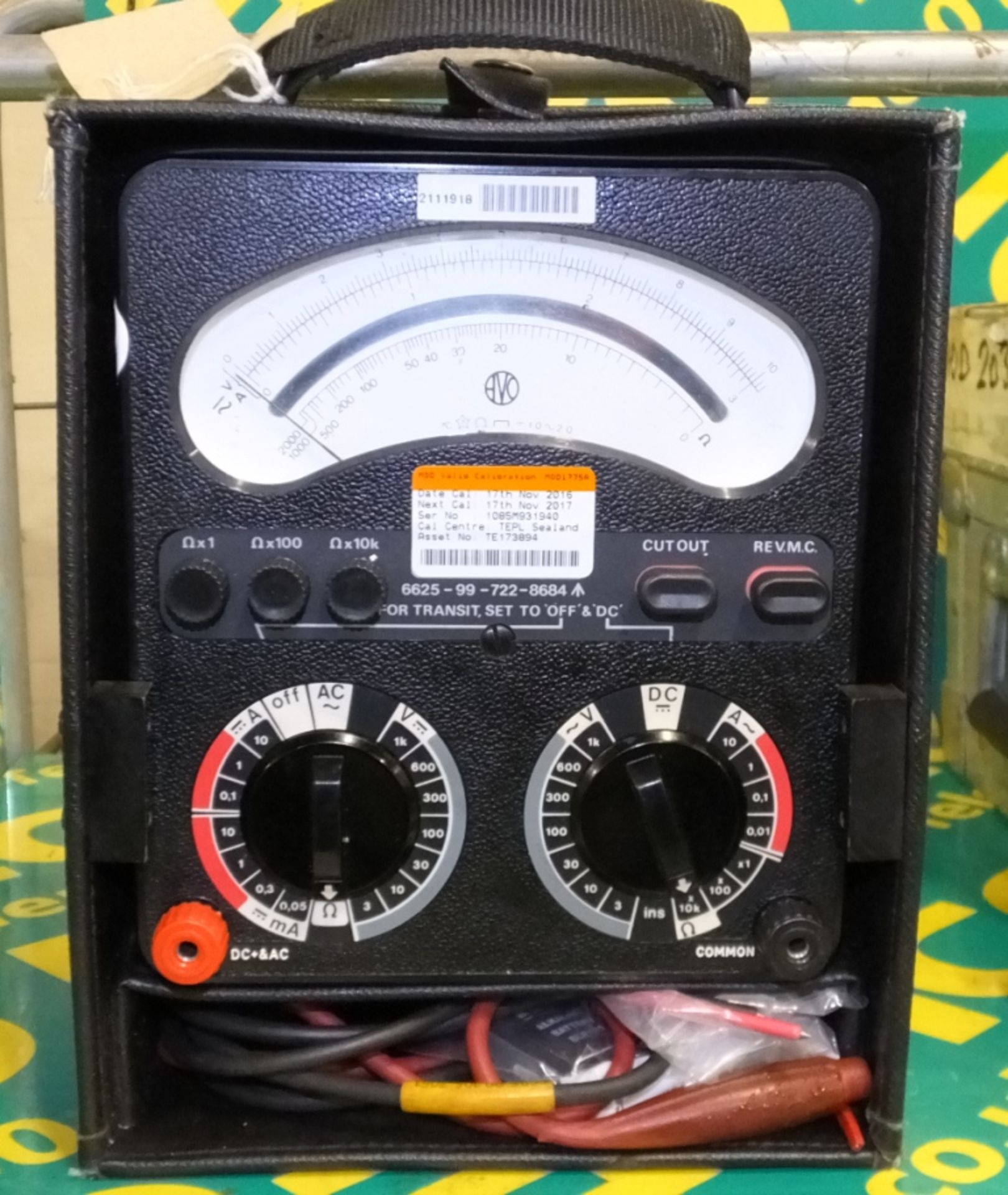 AVO Multimeter in case - Image 2 of 3