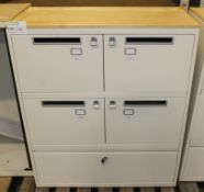 4 door & drawer cabinet