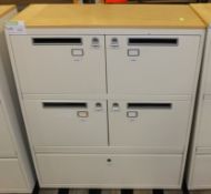 4 door & drawer cabinet