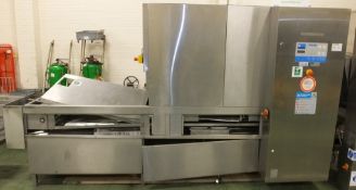 Meiko B230 VAP-C Clean control pass through dishwasher