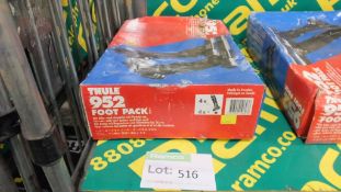 Thurle 952 Foot Pack - for cars with roof gutters