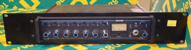 Shure M367 audio panel