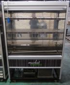 Williams Gem C125 Display fridge 125 x 67 x 185cm (WxDxH) - Please note that there will be