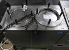 Portable Electric Plate Warmer On Castors 74 x 40 x 90cm (WxDxH) - Please note that there