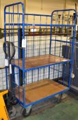 Trolley with 3 Shelves - Internal Dims 1000mm x 600mm