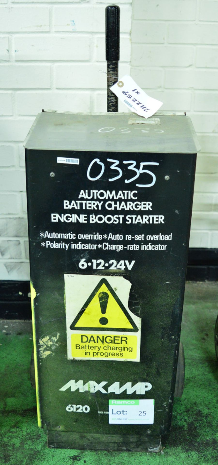 Automatic Battery Charger/Boost Starter 6V 12V 24V