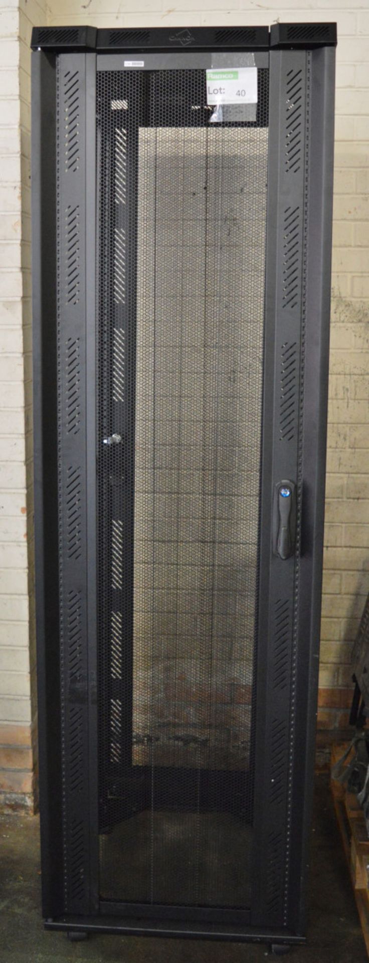 Canon Black Electrical Equipment Rack 2050mm High. Looks As New.