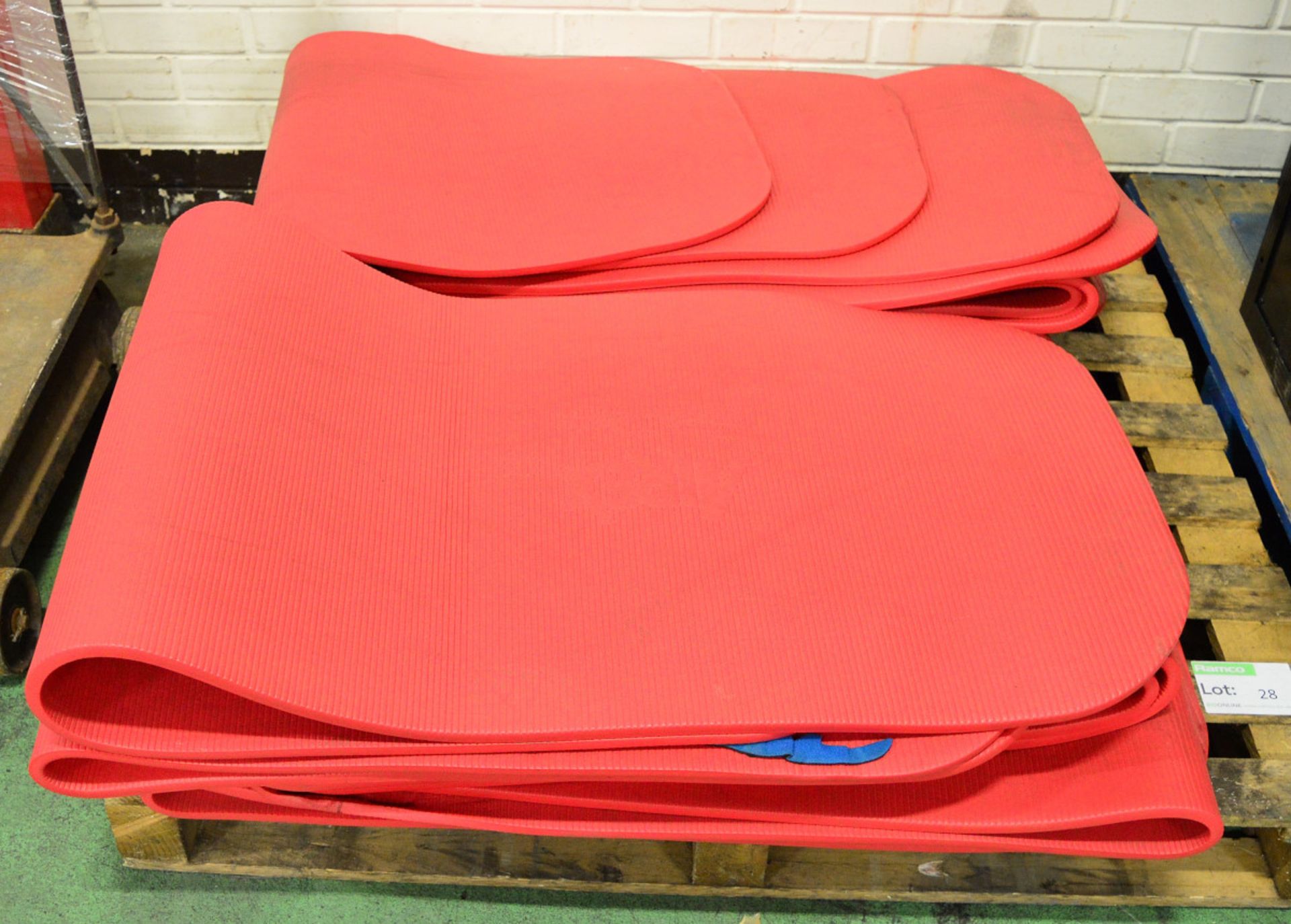 12x Foam Mats Approx 1800mm x 600mm