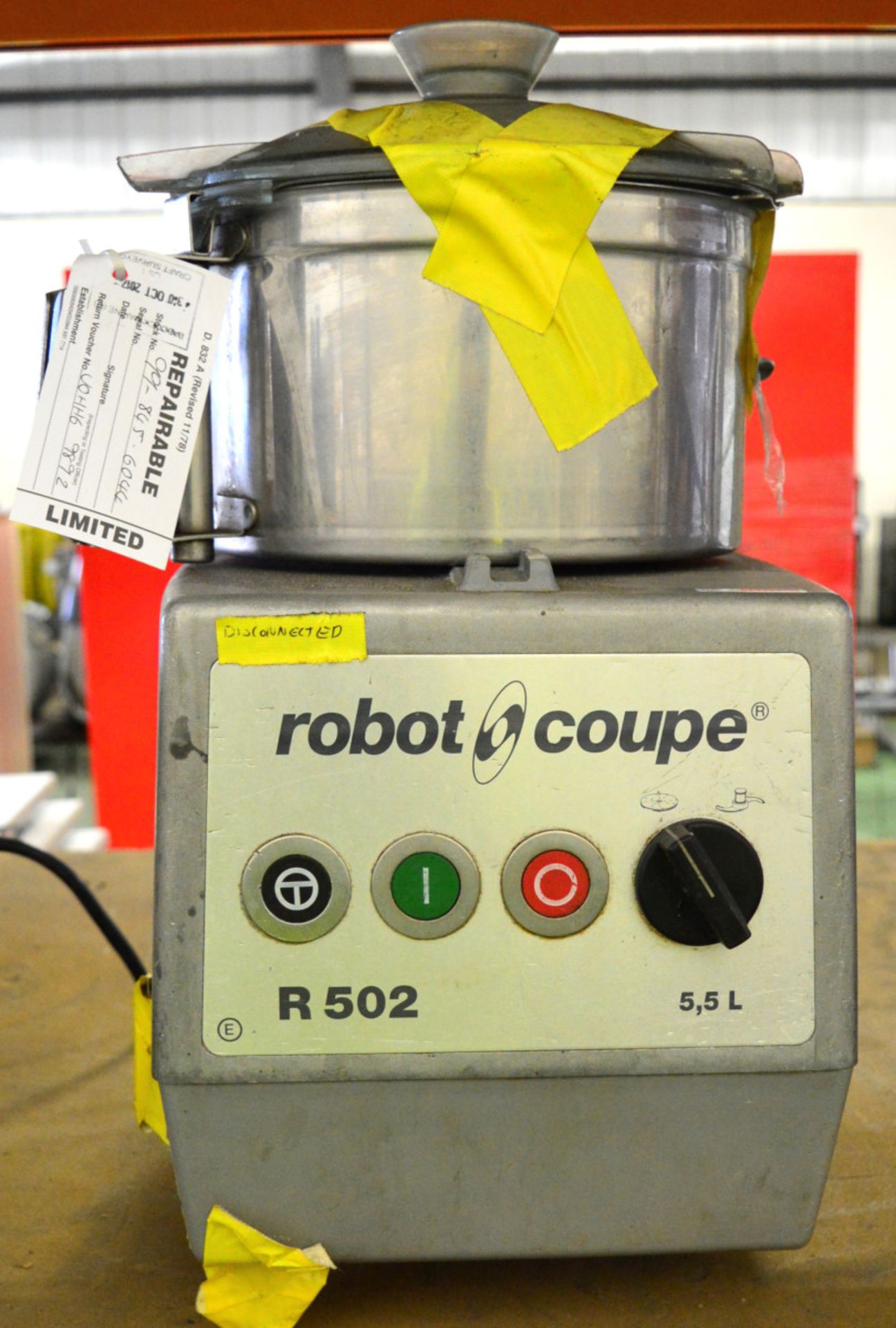 Robot Coupe R502 Food Processor