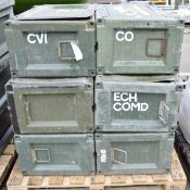 6x Laycorn Storage Boxes