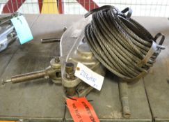 Certex Cable Winch SWL 3000kg