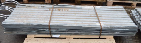 Corrugated Iron Roof Sheets 6' x 2' Approx 60 Sheets