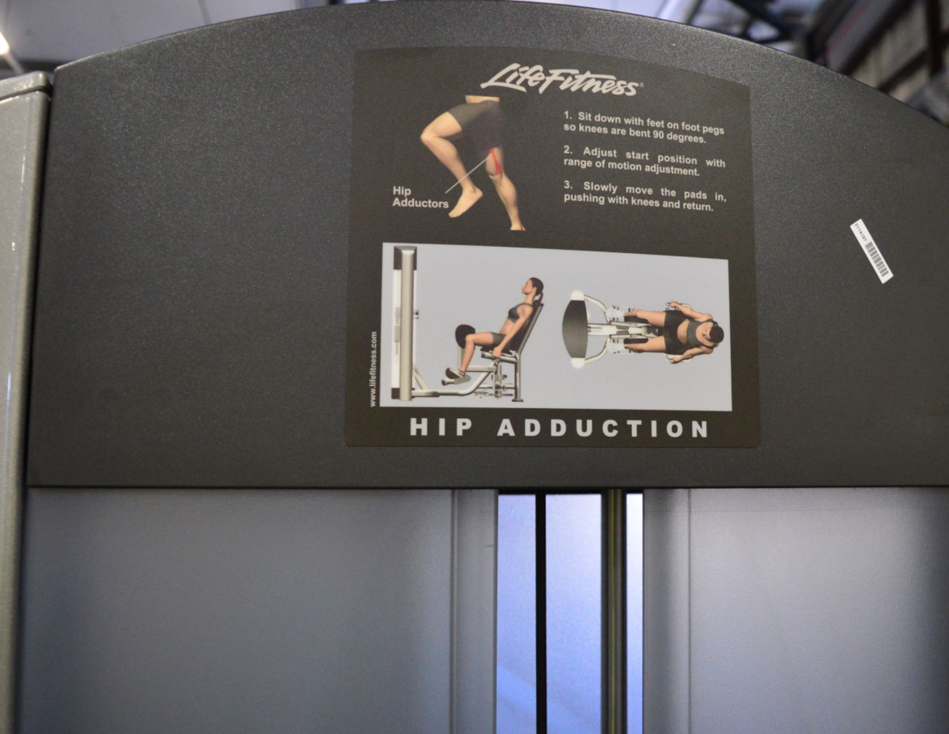 Life Fitness Hip Adduction Machine - Image 2 of 3