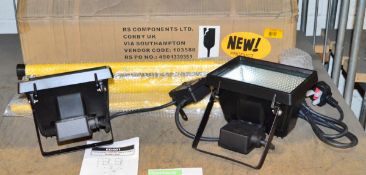 Twin 500W High Stand Worklight
